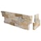Msi Golden White Splitface Ledger Corner 6 In. X 18 In. Natural Quartzite Wall Tile, 4PK ZOR-PNL-0058 - alternate 3